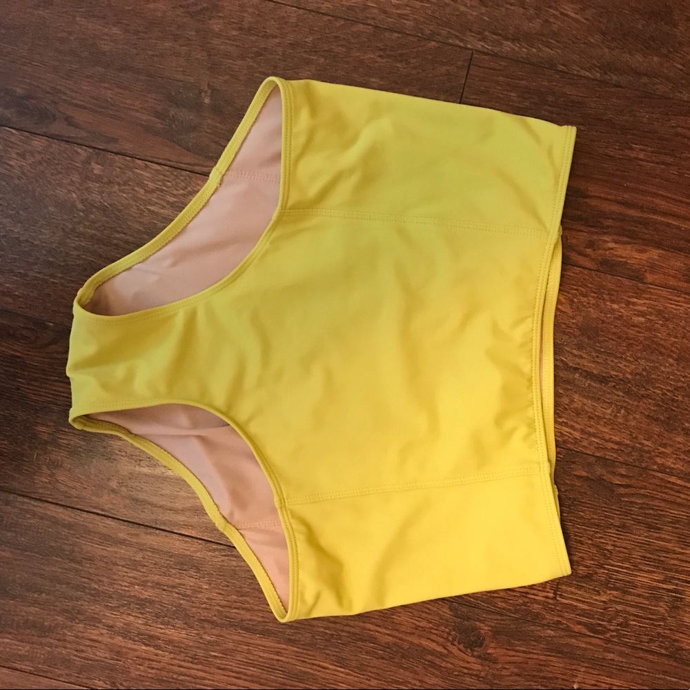 Kortni Jeane Burnt Lime High-Waisted bottoms